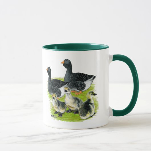Mug Famille d'oie de Toulouse (Droite)