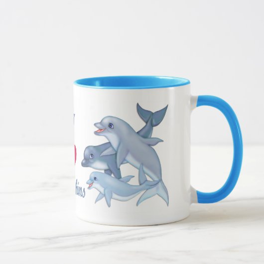 Mug Famille Dolphin (Droite)