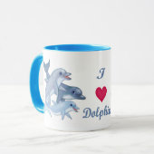 Mug Famille Dolphin (Devant gauche)