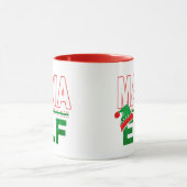 Mug Famille Elf | Mama Elf Noël Fête #TeamElf (Centre)
