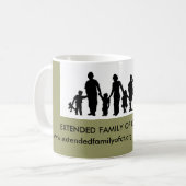 MUG FAMILLE ÉTENDU DU CONNECTICUT (Devant gauche)