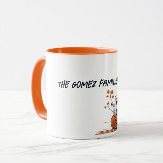 Mug Famille Ghost (Devant gauche)