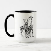 Mug Famille Giraffe (Gauche)