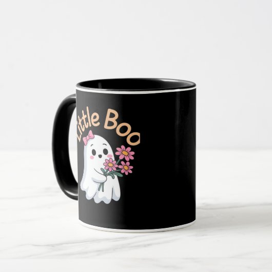 Mug Famille Halloween Boo Cute (Devant gauche)