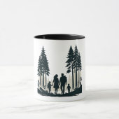 Mug - Famille heureuse à Muir Woods (Centre)