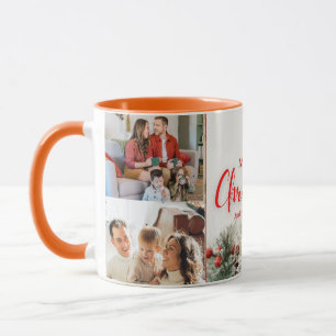 Mug famille Joyeux Noël Bonne année 4 photos