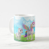 Mug Famille Licorne (Devant gauche)