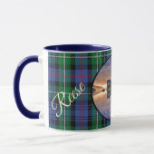 Mug Famille MacKenzie Clan Tartan, Eilean Donan Castle (Gauche)