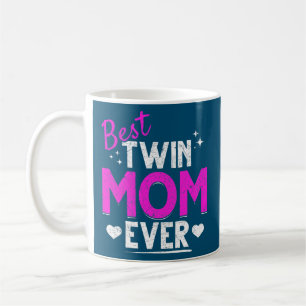 Mug Famille Mère Meilleur Twin Maman Jamais Maman Twin