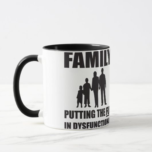 Mug Famille - Mettre le plaisir en dysfonctionnement (Gauche)