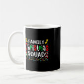 Mug Famille Noël 2023 Santa Hat Crew Fun Femmes Hommes (Gauche)