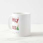 Mug Famille Noël 2025 Escadrons correspondants Père No (Devant gauche)