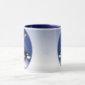 Mug Famille Oval_Mugs d'épaulard (Centre)