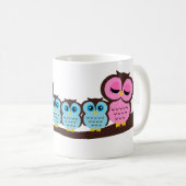Mug Famille Owl (Devant droit)