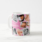 Mug Famille personnalisée 17 Photo Collage (Devant gauche)