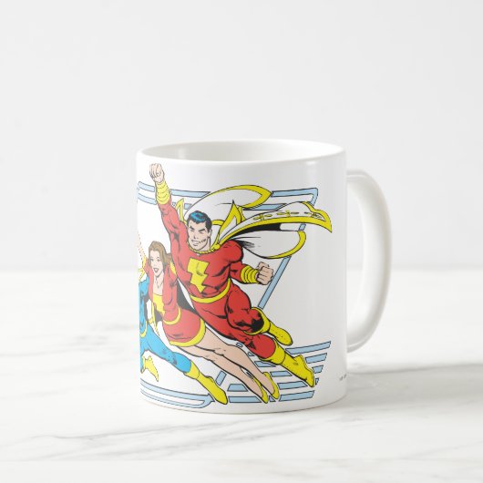 Mug Famille SHAZAM (Devant droit)