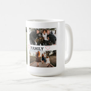 Mug Famille simple Trois photos