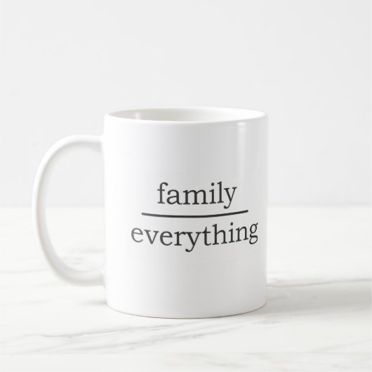 Mug famille sur tout (Gauche)