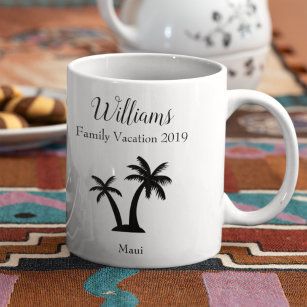 Mug Famille Tropical Vacances Palm Tree Keepsaké