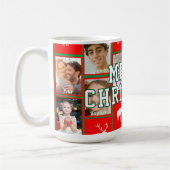 Mug Family Christmas Photo (Gauche)