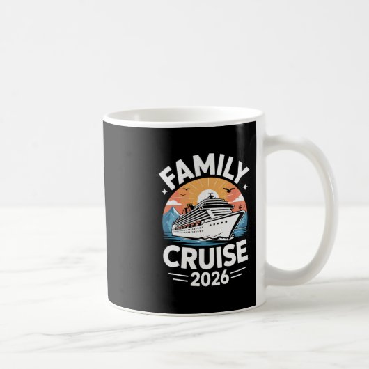Mug Family Cruise 2026 Cruising  (Droite)