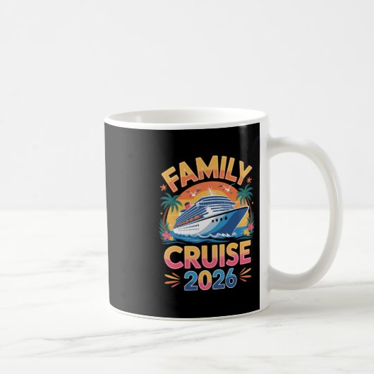 Mug Family Cruise 2026 Funny Cruising 1  (Droite)
