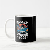 Mug Family Cruise 2026 Funny Cruising 2  (Gauche)