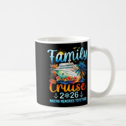 Mug Family Cruise 2026 Making Memories Together Matchi (Droite)
