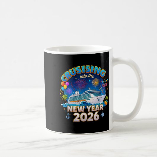 Mug Family Cruise New Year 2026 Vacation (Droite)