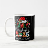 Mug Family Funny Christmas Matching 2025 Santa Tee Paj (Gauche)
