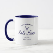 Mug Family Lake House Coastal Custom Decor (Gauche)