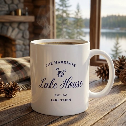Mug Family Lake House Coastal Custom Decor