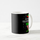 Mug Family Matching Women Girls I'm The Mawmaw Elf Chr (Devant droit)