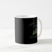 Mug Family Name Christmas Tree Farm Retro (Devant droit)