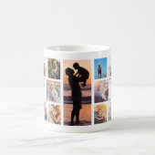 Mug Family Photo Collage Monogram (Centre)