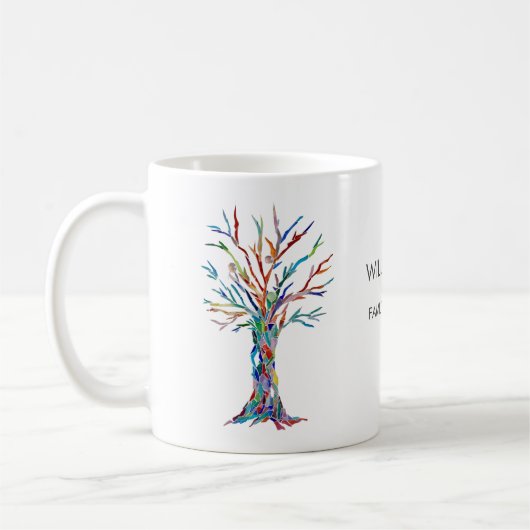 Mug Family Reunion ArArArArArArArArArArArArbre Familia (Gauche)