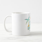 Mug Family Reunion Palm Tree Beach Nom (Gauche)