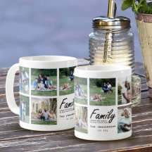 Family Script Black Quote Photo Collectionner