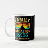 Mug Family Vacation 2026 Beach Matching Summer Vacatio (Gauche)