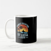 Mug Family Vacation St Lucia 2026  (Gauche)