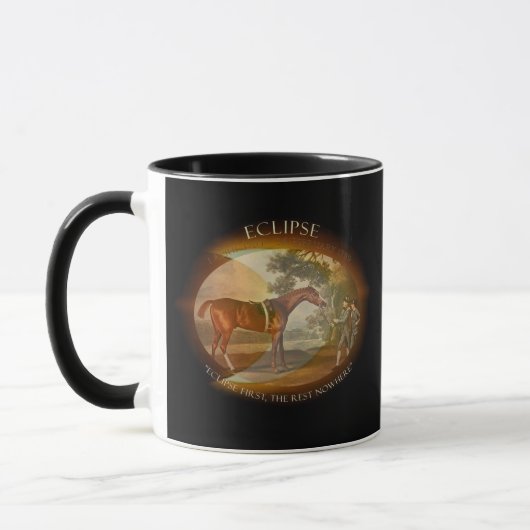 Mug Famous Racehorse - ECLIPSE (Gauche)