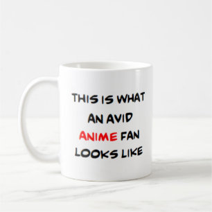 Mug fan d'anime, avide