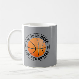 Mug Fan de baseball, je suis ici pour les snacks Funny