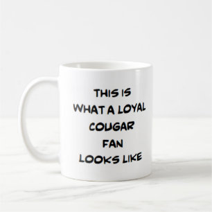 Mug fan de cougar, loyal
