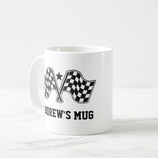 Mug Fan de course automobile (Devant gauche)
