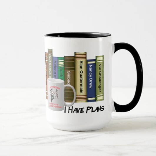 Mug Fan de fiction à pâte à papier deux tonalités (Droite)