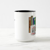 Mug Fan de fiction à pâte à papier deux tonalités (Centre)