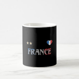 Mug Fan de football France Chemise Française