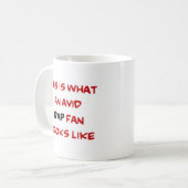 Mug fan de rap, avide (Devant gauche)