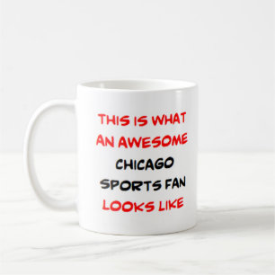 Mug fan de sports de chicago, génial